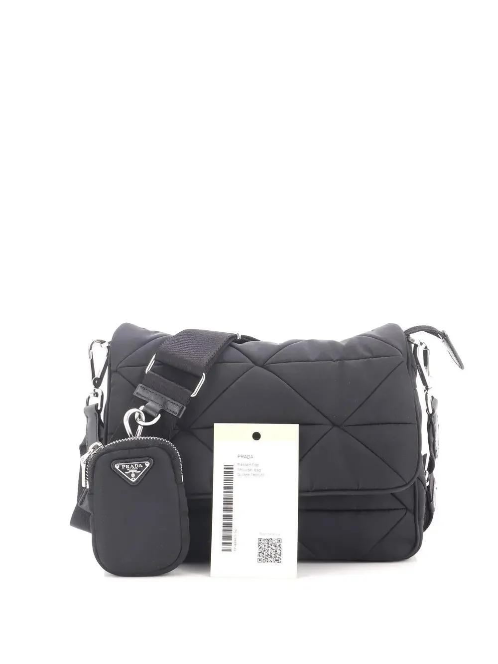 Prada Padded Flap Shoulder Bag Quilted #340623P19B